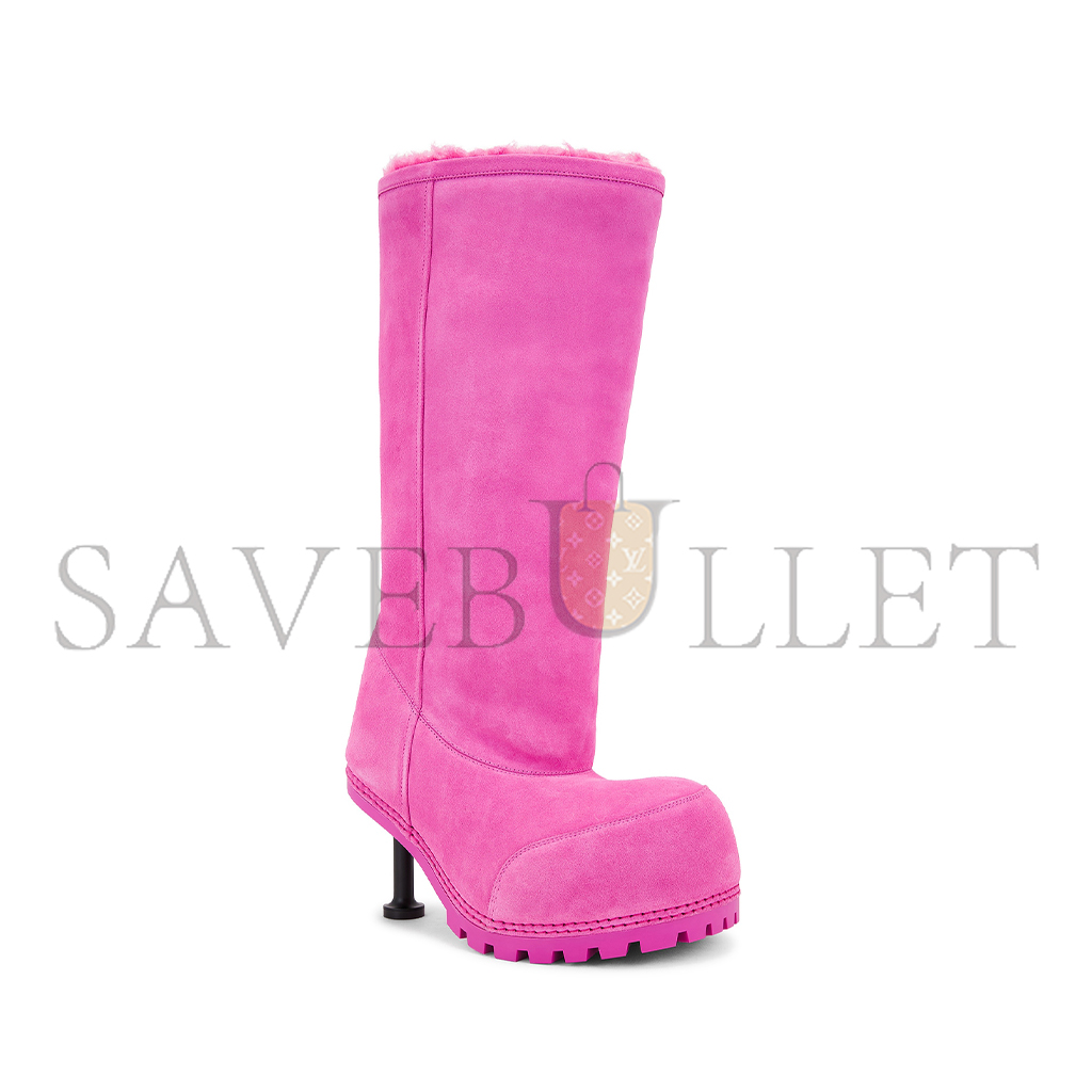 BALENCIAGA ALASKA FUR 90MM HIGH BOOTS 802178WBFC15055